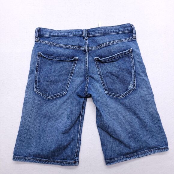 Banana Republic Casual Button Denim Medium Wash Jean Shorts Womens Size 26 Blue - Picture 9 of 10